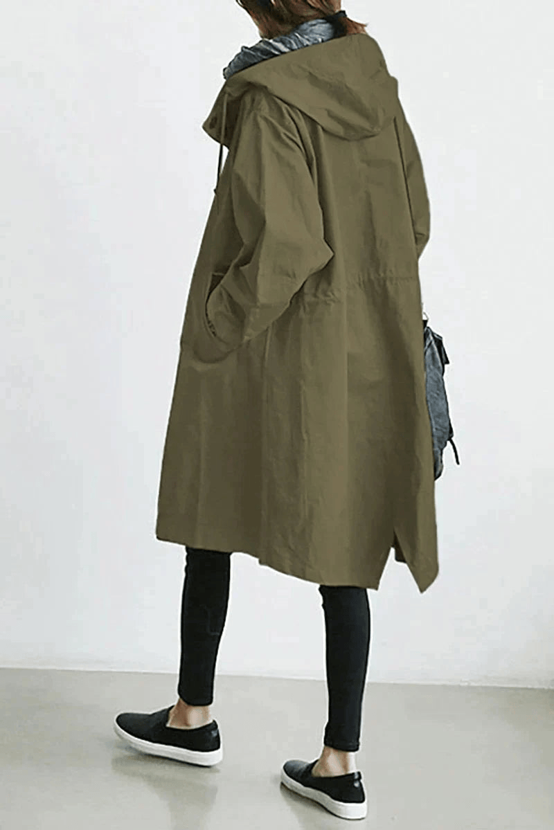 GRY | VANNTETT TRENCHCOAT